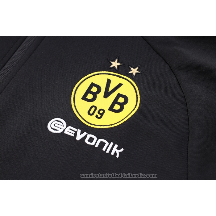 Chandal de Chaqueta del Borussia Dortmund 23/24 Negro